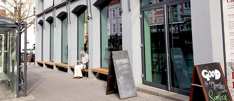 Das Restaurant im Grazer Kunsthaus