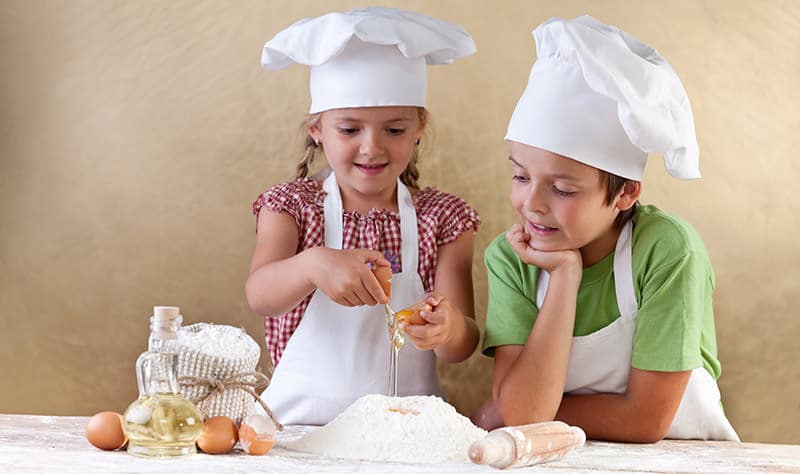 Auch Kochen und Backen wird angeboten - siehe Erlebnisküche und Kochstudio PUR