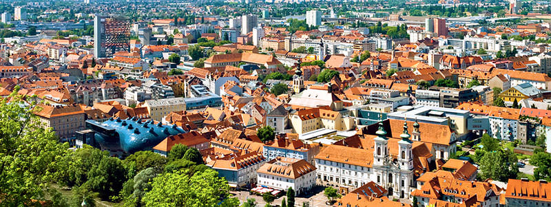 Die Grazer Innenstadt