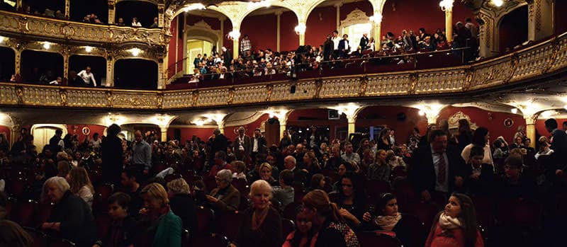 Ausverkaufte Oper Graz bei der Premiere des Familienmusicals GRIMM!