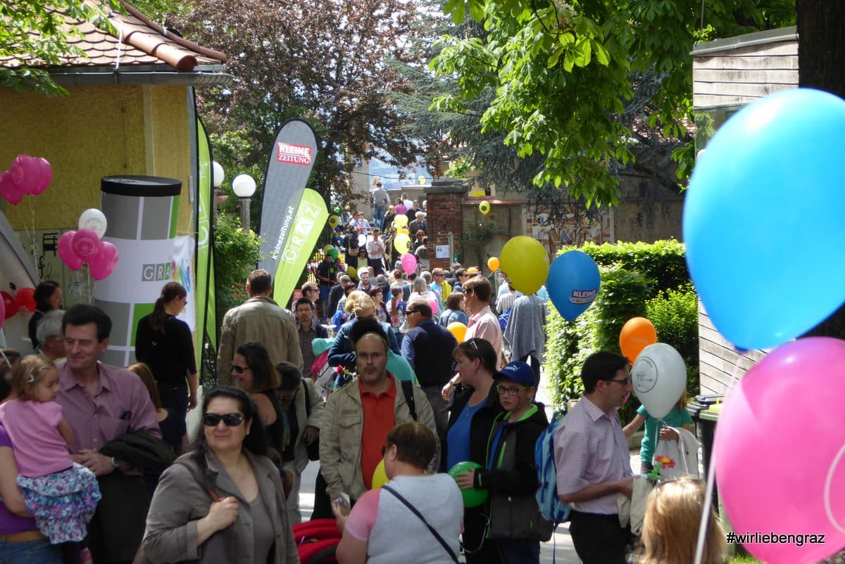 Bezirks- und Straßenfeste in Graz