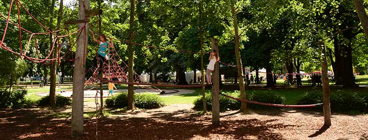 Spielplatz im Grazer Augarten