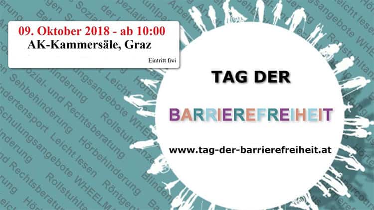 Tag der Barrierefreiheit – Graz 2018 – Infos, Programm, Fotos