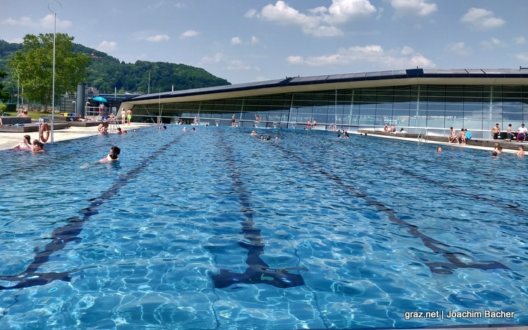 Freibäder, Schwimmbäder und Seen in Graz