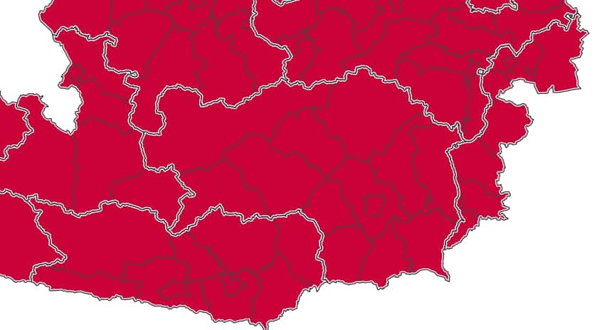 Neuerlicher Lockdown – Corona Ampel in ganz Österreich rot
